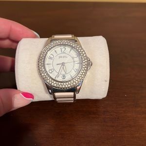 Folli Follie pink ceramic watch